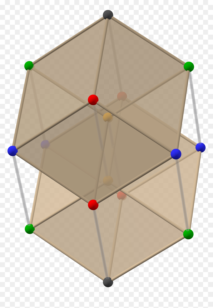 Golden Rhombohedra In Bilinski Dodecahedron, 1 - Umbrella, HD Png Download - golden png