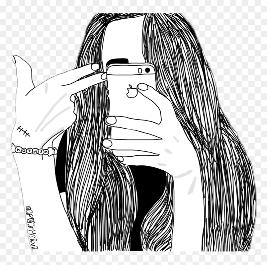 Illustration, HD Png Download - tumblr png black