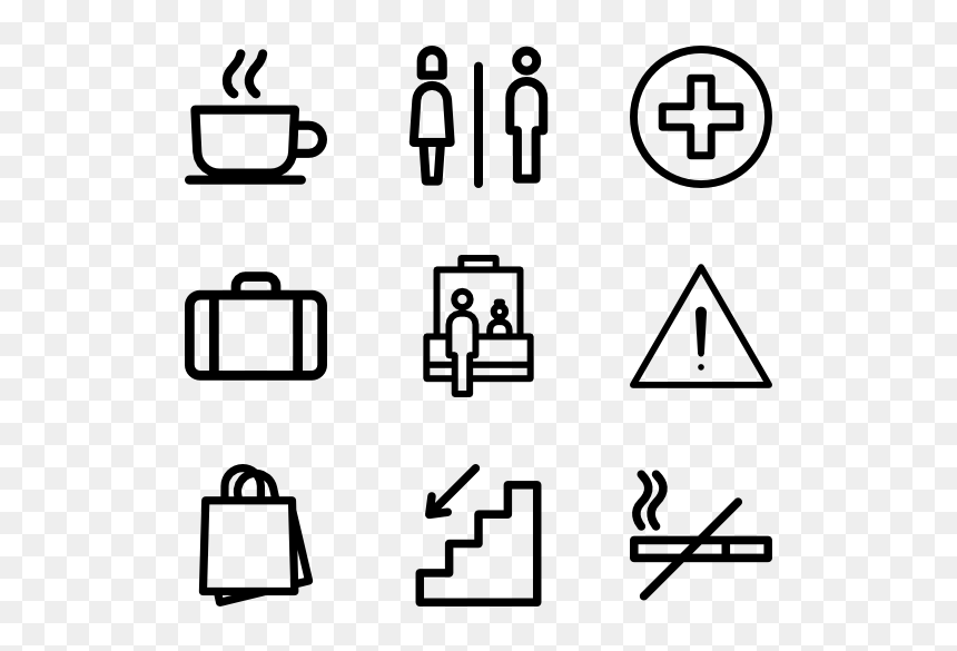 Airport Signs Png - Airport Sign Icons, Transparent Png - signs png