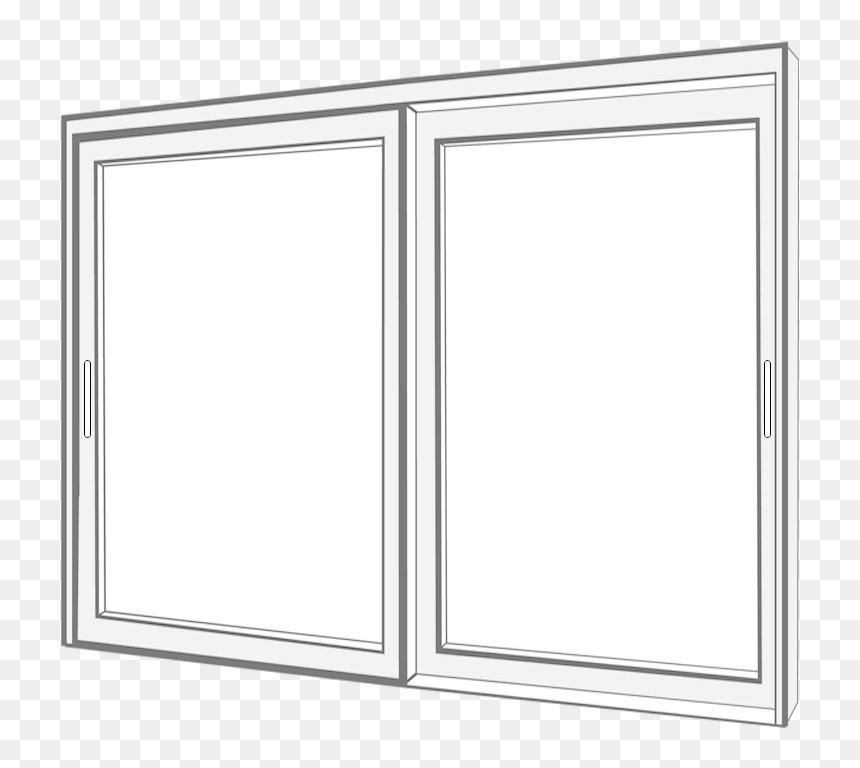 Slider Door, HD Png Download - white door png