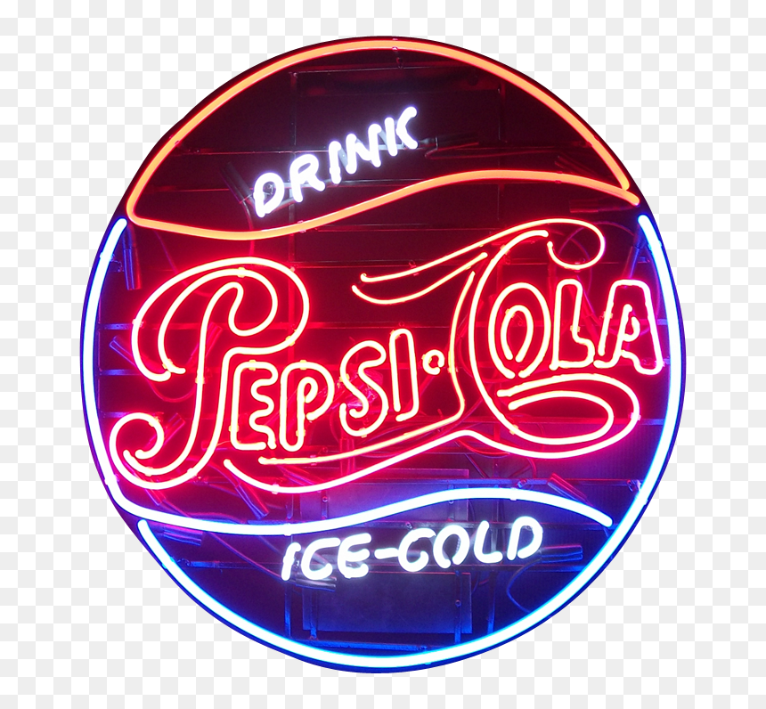 Thumb Image - Pepsi Cola Led Sign, HD Png Download - neon sign png