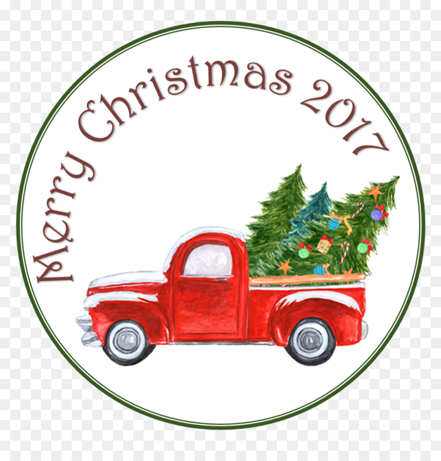 Personalized Christmas Cookies - Christmas Truck Free Template, HD Png Download - christmas cookies png