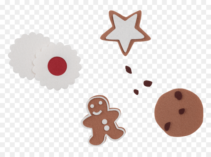 Felt Cookies"
 Src="//cdn - Gingerbread, HD Png Download - christmas cookies png