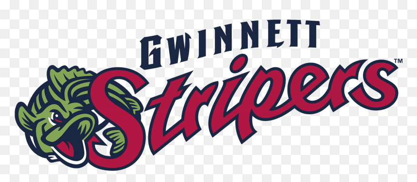 Gwinnett Stripers Logo - Gwinnett Stripers Logo Transparent, HD Png Download - atlanta braves logo png