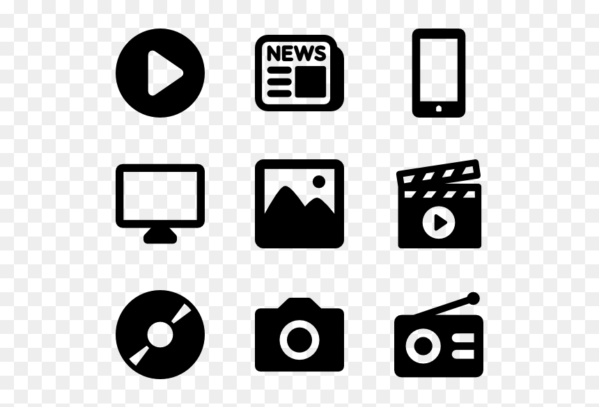 Vector Icon Business Card, HD Png Download - media png