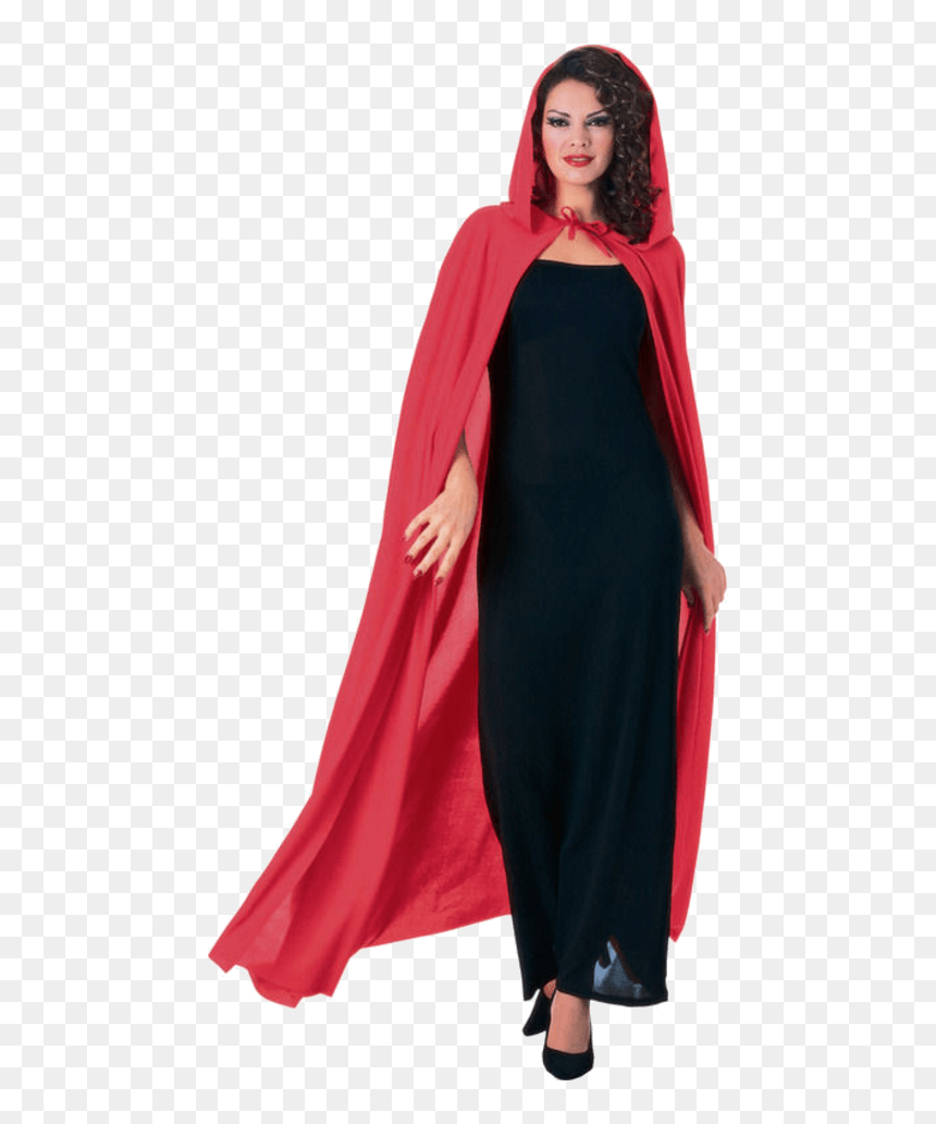 Red Hood For Halloween, HD Png Download - red cape png