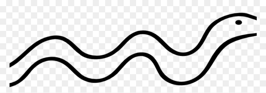 Transparent Crown Png Black And White - Black And White Snake Clipart, Png Download - white crown png