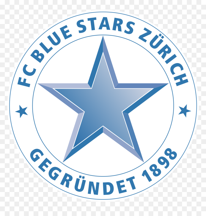 Fc Blue Stars Zurich, HD Png Download - blue stars png