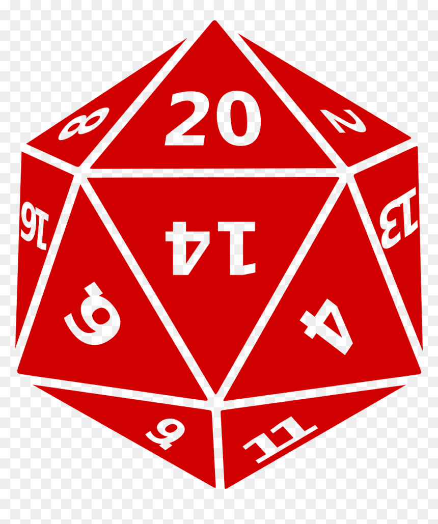 20 Sided Dice Transparent Background, HD Png Download - gamer png