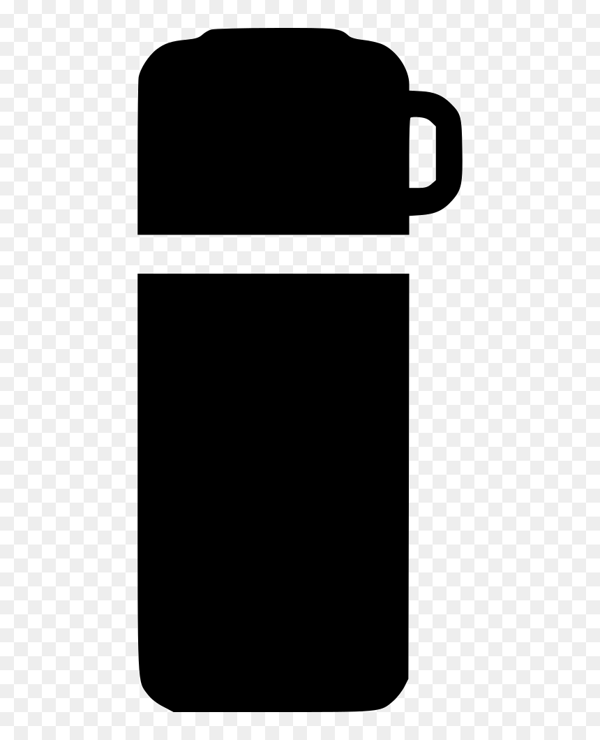 Drink Thermos Vacuum Flask Bottle Hot - Vacuum Flask Icon Png, Transparent Png - flask png