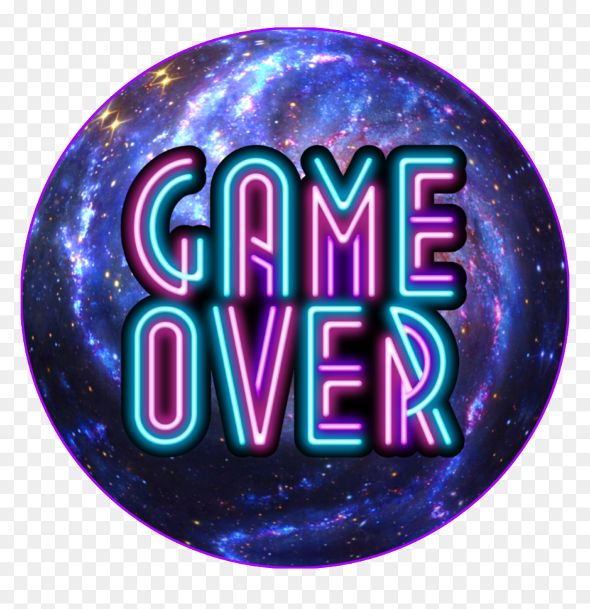 #game #gameover #over #gamer #girl #boy #people #galaxy, HD Png Download - gamer png
