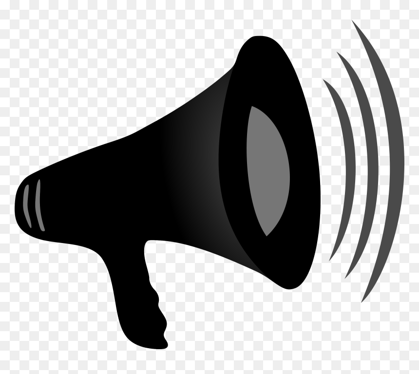 Thumb Image - Megaphone Clipart, HD Png Download - announcement png