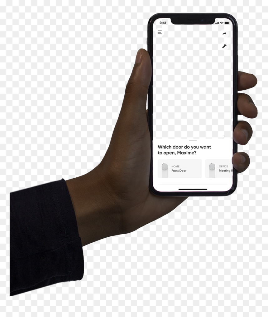 Have Brightlock, HD Png Download - holding phone png