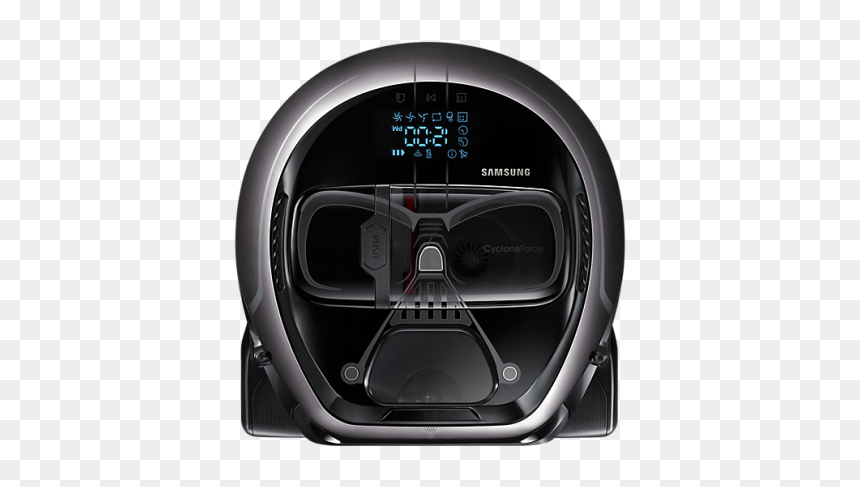 Samsung 2627811268 My Powerbot Star Wars Darth Vader - Star Wars Roomba Samsung, HD Png Download - darth vader helmet png
