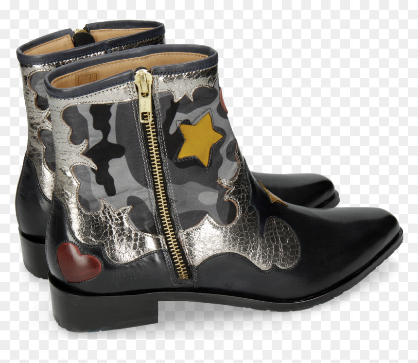 Motorcycle Boot, HD Png Download - blue stars png