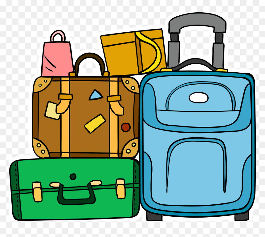 Suitcase Baggage Travel - Luggage Clipart, HD Png Download - luggage png