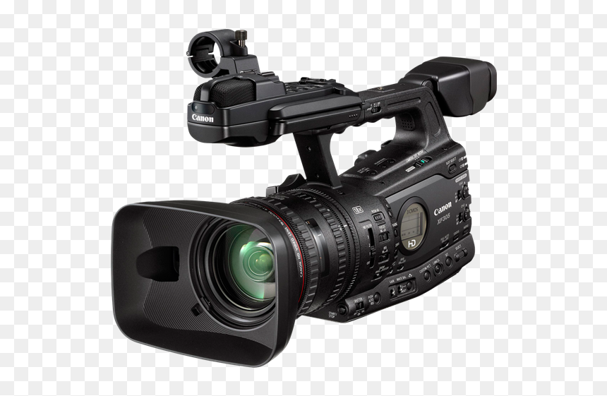 Digital Movie Camera Png - Canon Xf305, Transparent Png - movie camera png