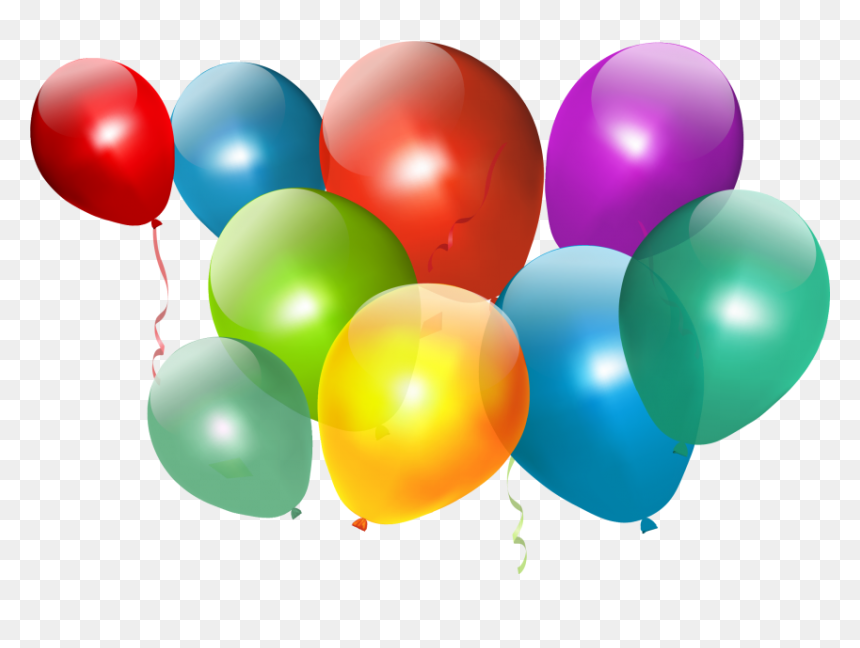 Blue Balloons Png, Transparent Png - blue balloons png