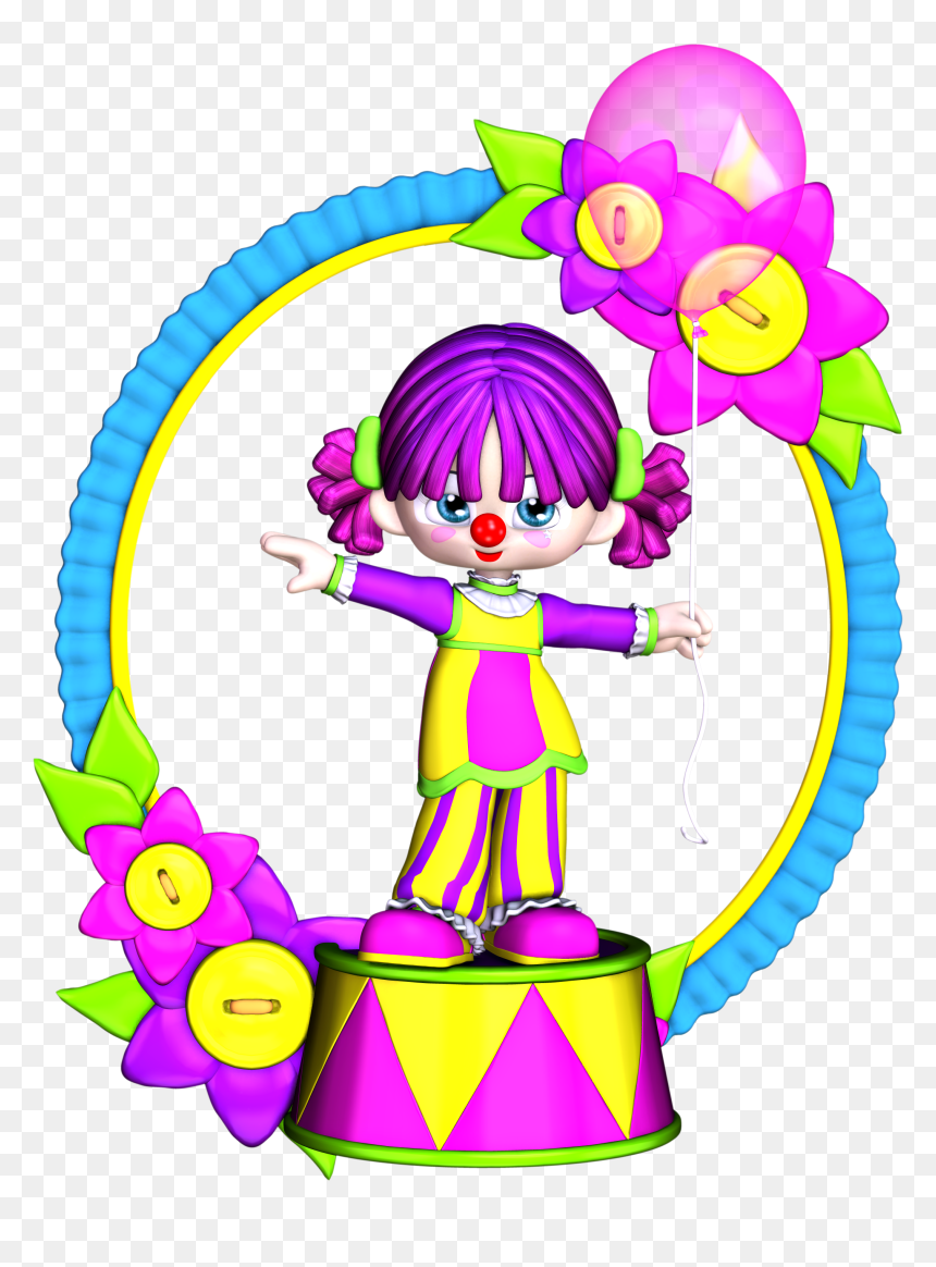 Free Birthday Clown Png Image Clipart - Clown, Transparent Png - it clown png