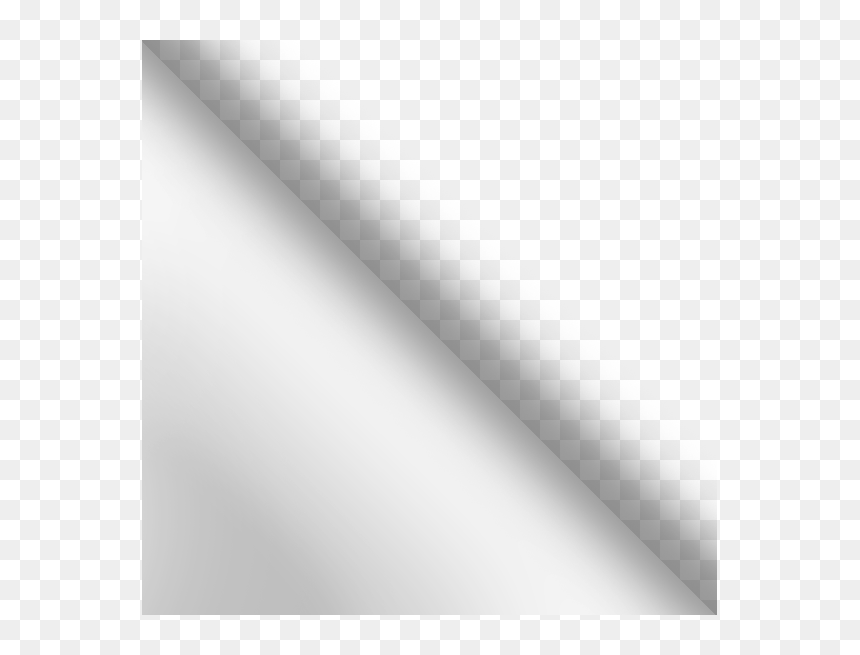 Monochrome, HD Png Download - page curl png