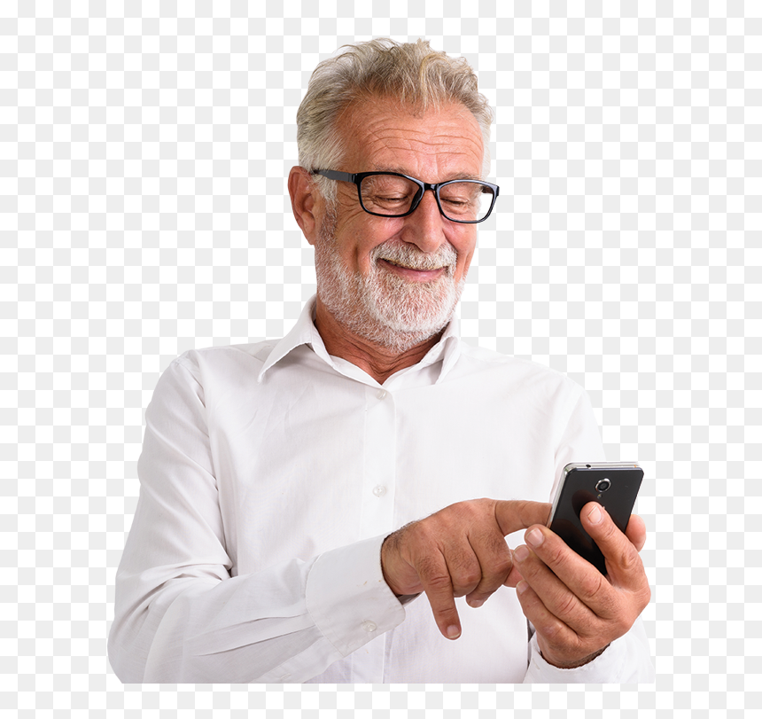 Businessperson, HD Png Download - holding phone png