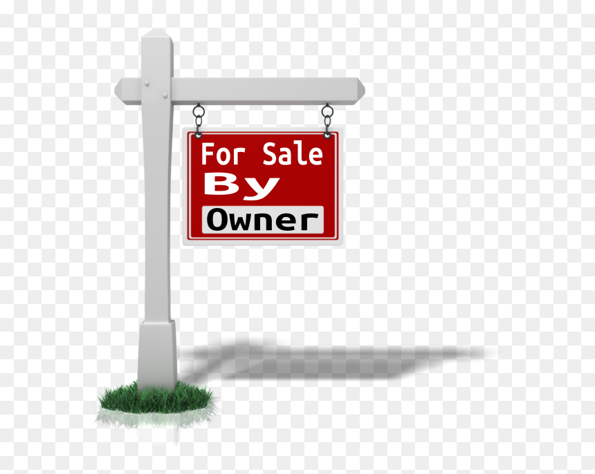 House For Sale Sign Png - Real Estate Sign, Transparent Png - for sale sign png
