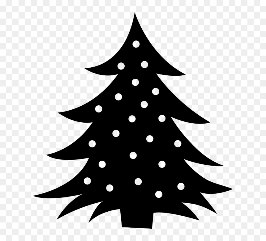 Christmas Tree Silhouette Photography - Christmas Tree, HD Png Download - christmas trees png