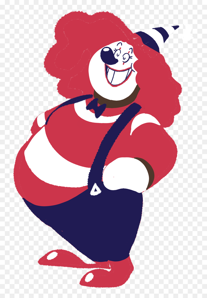 Transparent Crazy Man Clipart - Crazy Man Png Cartoon, Png Download - it clown png