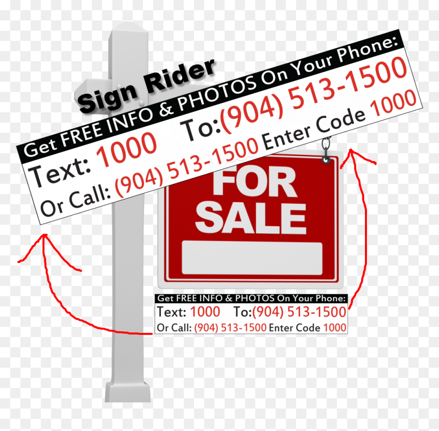 The Buyer Drives Past Your "for Sale - Real Estate For Sale Sign, HD Png Download - for sale sign png