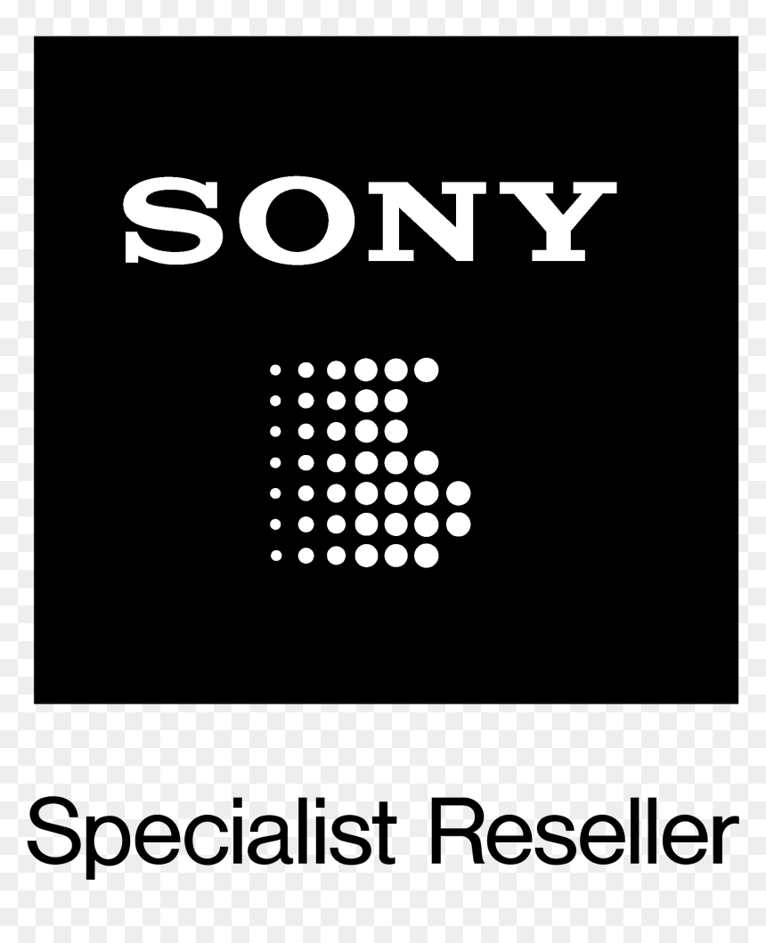 Sony Specialist Dealer Logo Black And White - Sony Corporation, HD Png Download - sony png