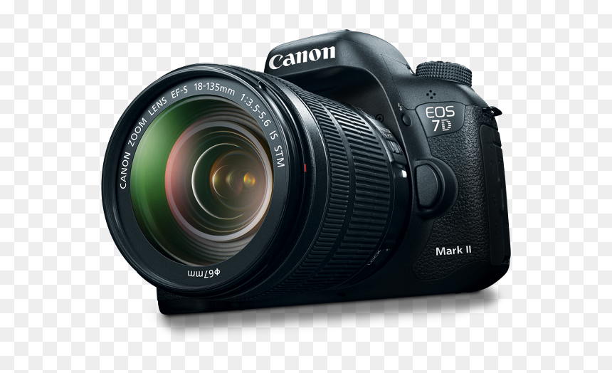 Canon 7d Mark Ii Transparent, HD Png Download - canon png