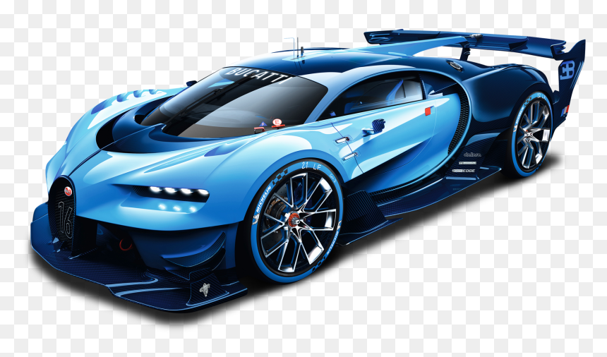 Bugatti Vision Gran Turismo Concept, HD Png Download - bugatti png