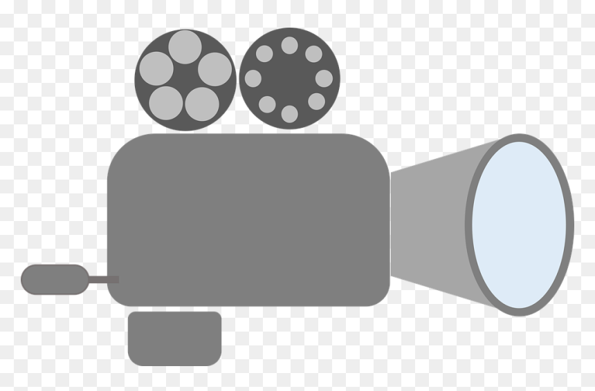 Transparent Movie Camera Clip Art, HD Png Download - movie camera png