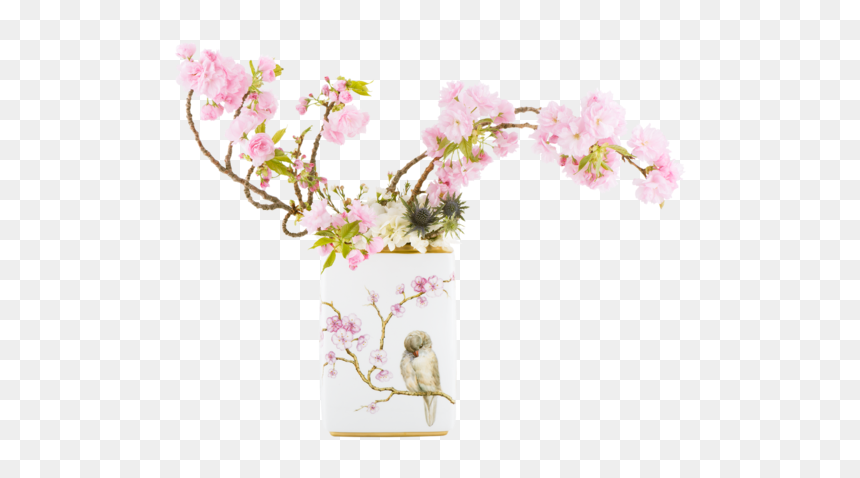 Large Cherry Blossom Vase"
 Data Image Id="6388872904756 - Artificial Flower, HD Png Download - cherry blossom branch png