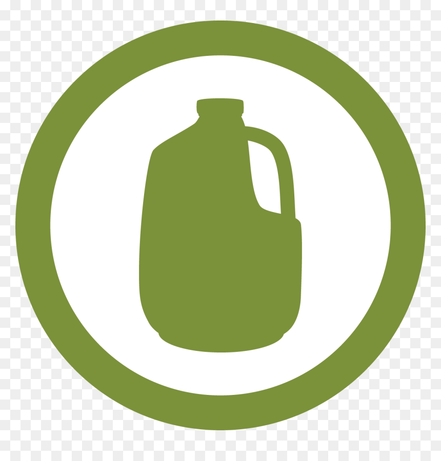 Milk Jug Clipart Plastic Container - Logo Linterna Verde Png, Transparent Png - milk jug png