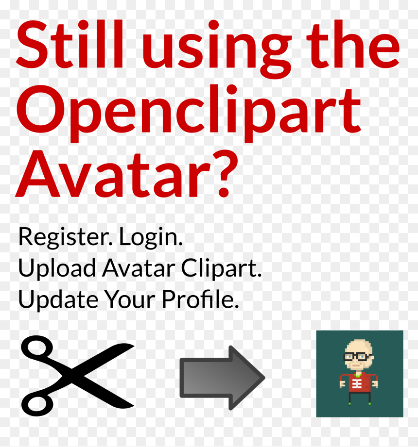 Update Your Openclipart Avatar With Clipart Clip Arts - Openclipart, HD Png Download - update png