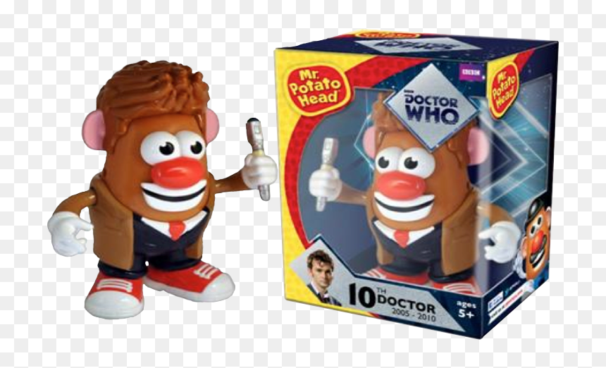 10th Doctor David Tennant Mr Potato Head By Underground - Mr Potato Head, HD Png Download - mr potato head png