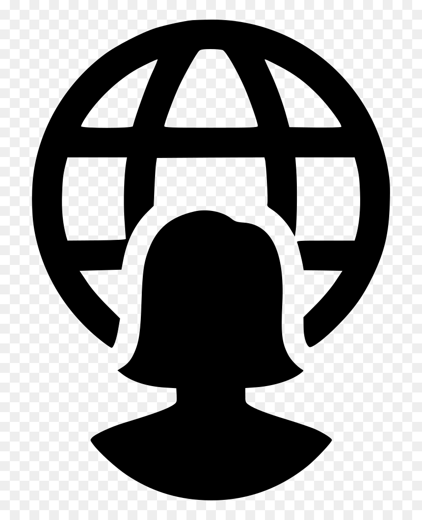 Global Woman - Internet, HD Png Download - global png