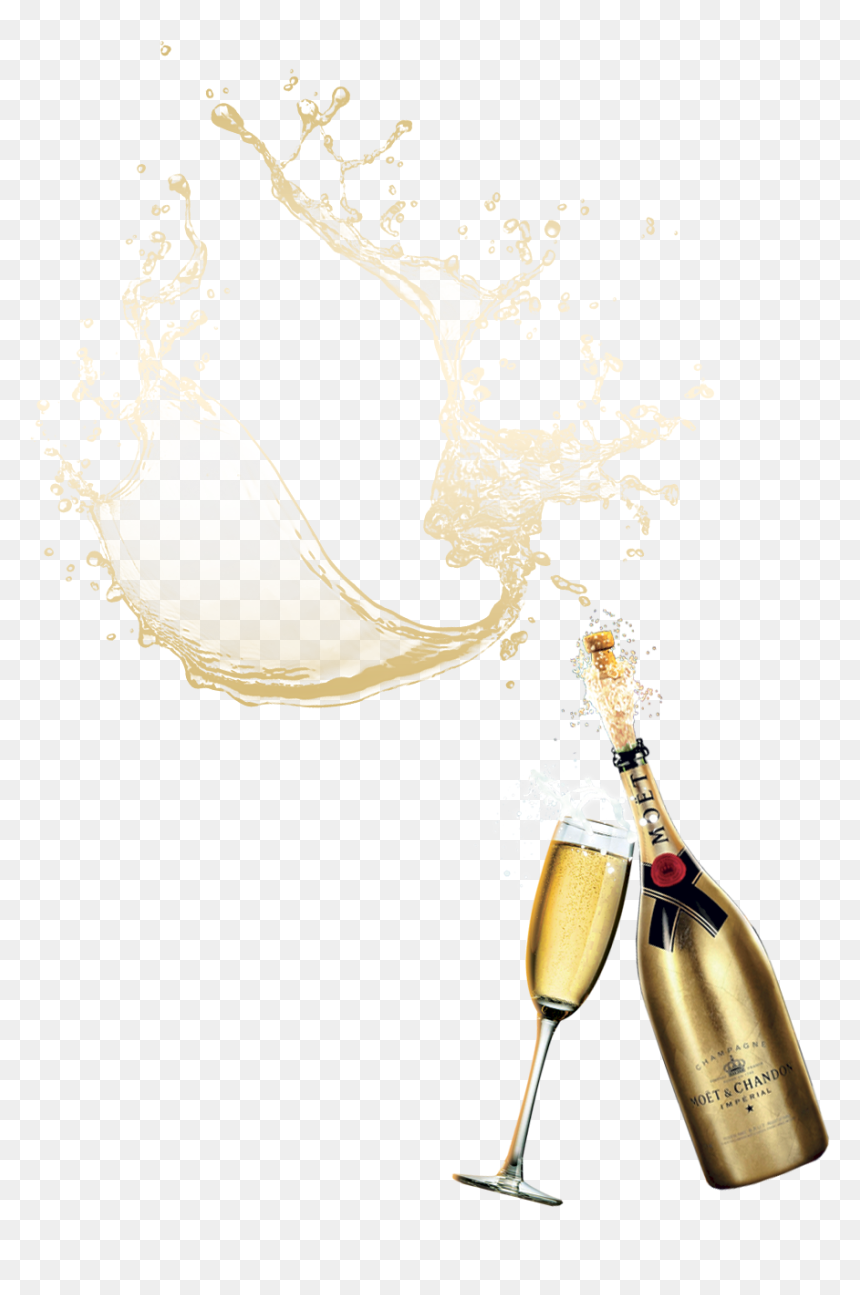 Thumb Image - Transparent Champagne Bottle Png, Png Download - champagne popping png