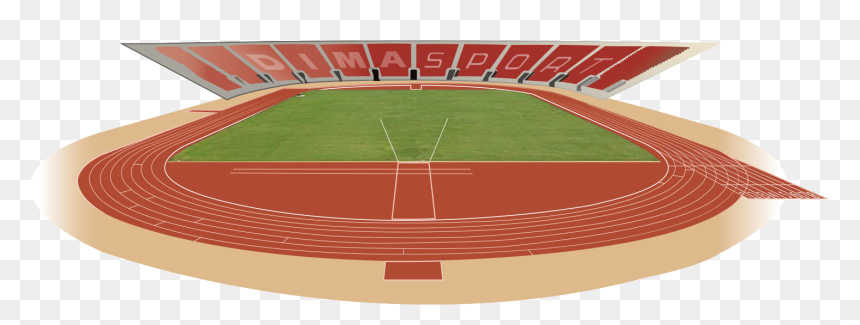 Schema D Un Piste D Athletisme, HD Png Download - track and field png