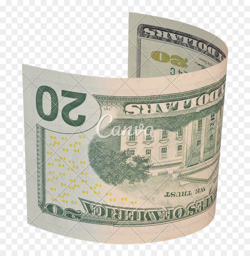 Transparent Dollar Bills Png - 2o Dollar Bill Png, Png Download - dollar bills png