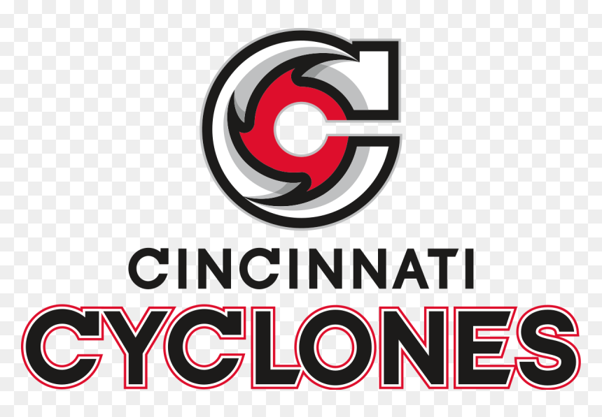 Cincinnati Cyclones Vertical Logo Clip Arts - Cincinnati Cyclones Logo, HD Png Download - cincinnati reds logo png