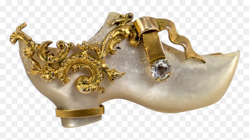 Transparent Gold Heels Png - Antique, Png Download - high heels png