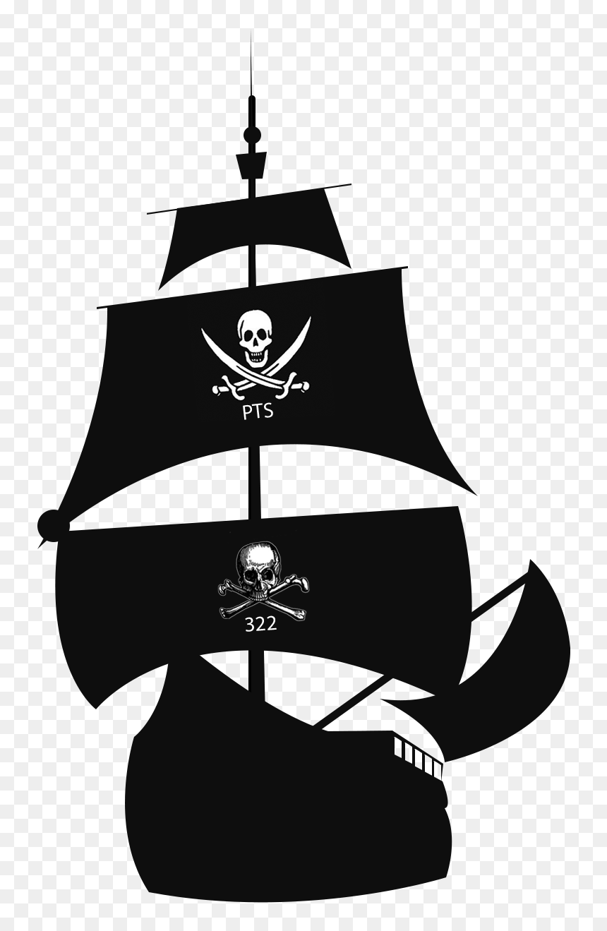 322 Skull And Bones Pirates, HD Png Download - skull and bones png