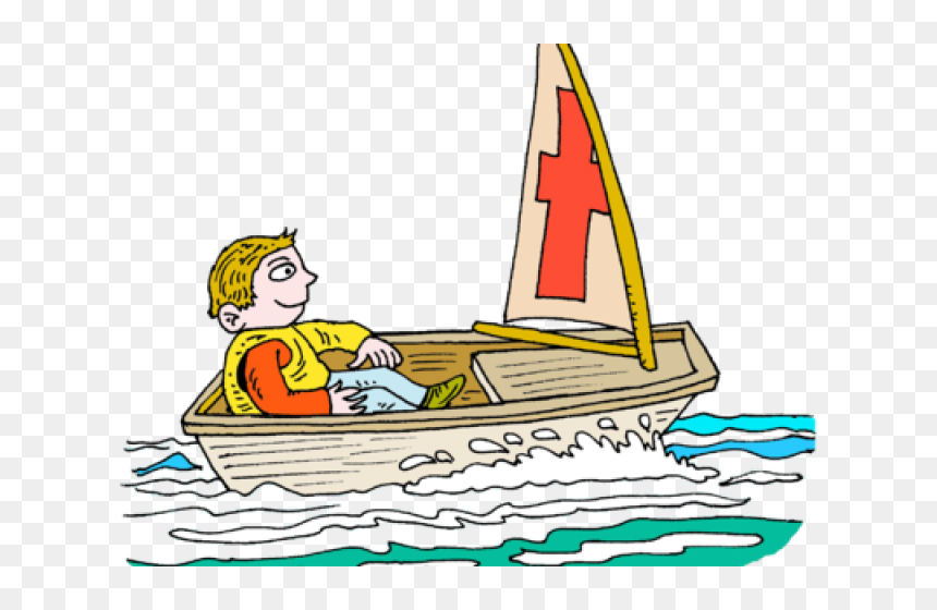 Transparent Row Boat Png - Sail, Png Download - row boat png