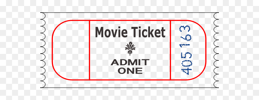 Ticket - Body Bliss, HD Png Download - movie ticket png