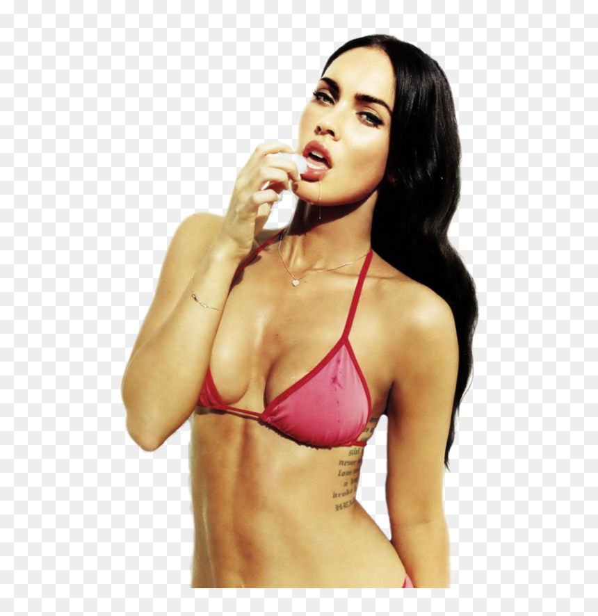 Ceiaxostickers Meganfox Mfoxxy Actress Girl Famous - Megan Fox Body, HD Png Download - megan fox png