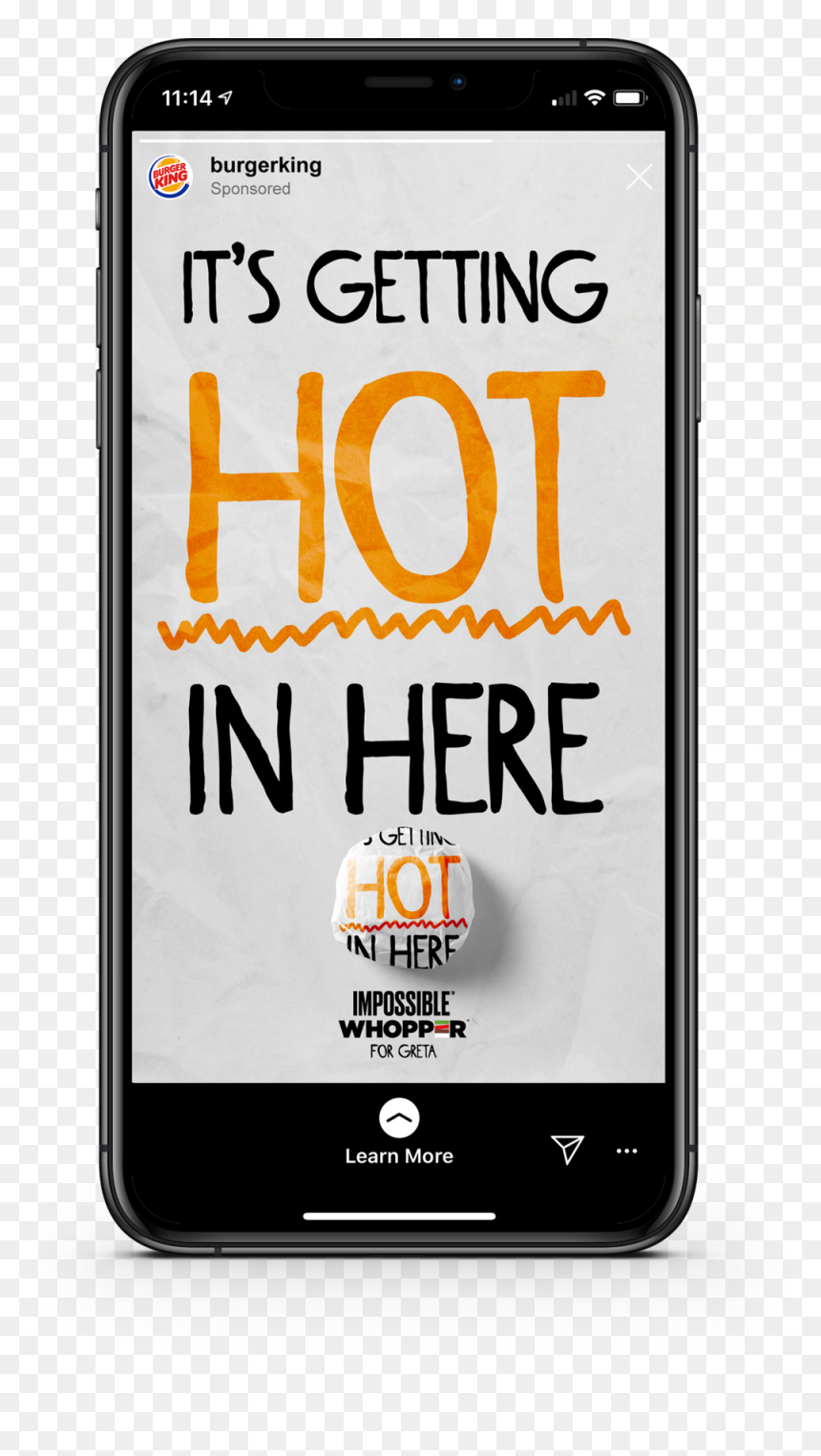 Social 1 - Smartphone, HD Png Download - burger king png