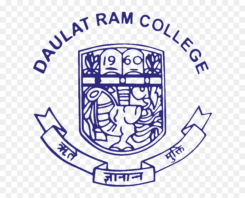 Daulat Ram College Logo, HD Png Download - ram logo png