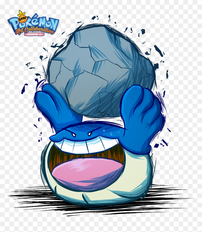 #320 Wailmer Used Strength And Whirpool In Our Pokemon - Pokemon Strength Png, Transparent Png - strength png
